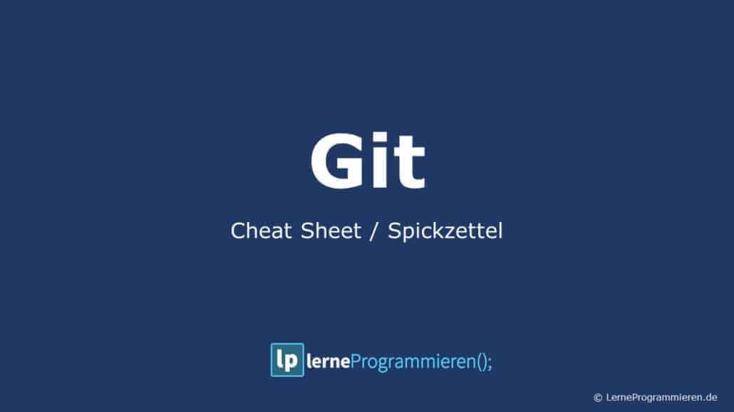 Git Cheatsheet